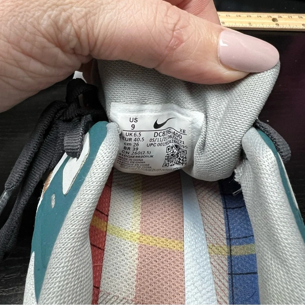 Nike Zoom Pegasus 38 Running Shoes Premium Womens Blue Tint Regal Pink US 9 - Picture 7 of 7